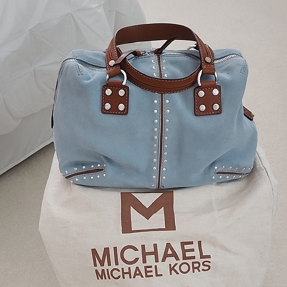 Michael Kors Suede Handbag